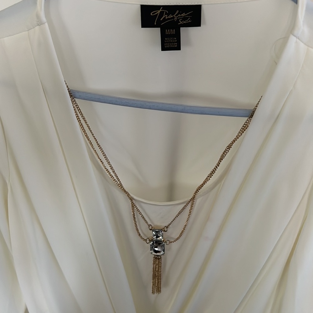 Thalia womens sheer blouse - Picture 2 of 5